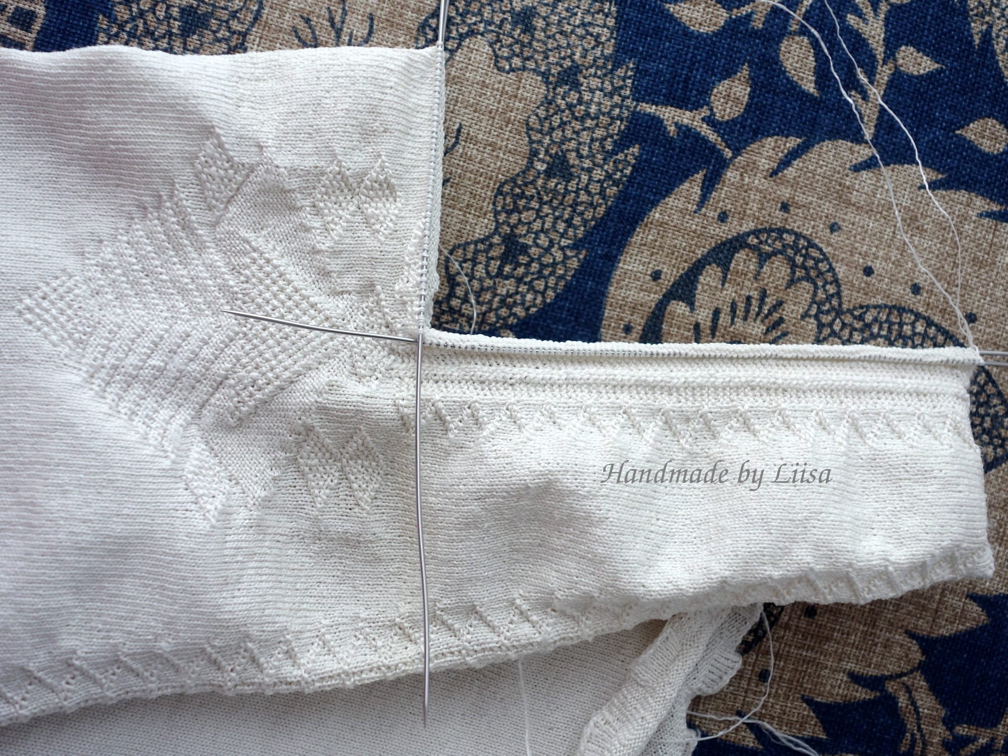 Kantalapun silmukat noukittu