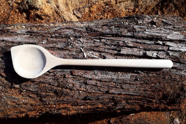 Wooden spoon finished